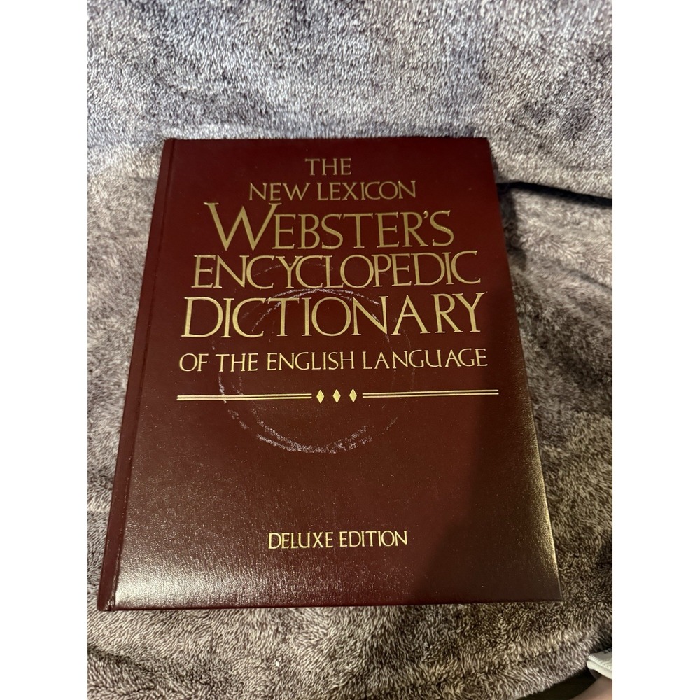 The New Lexicon Websters Encyclopedic Dictionary Of The English Language
